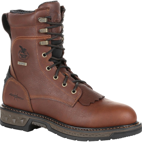 Georgia Boot Carbo-Tec LT Waterproof Lacer Work Boot, 12W 