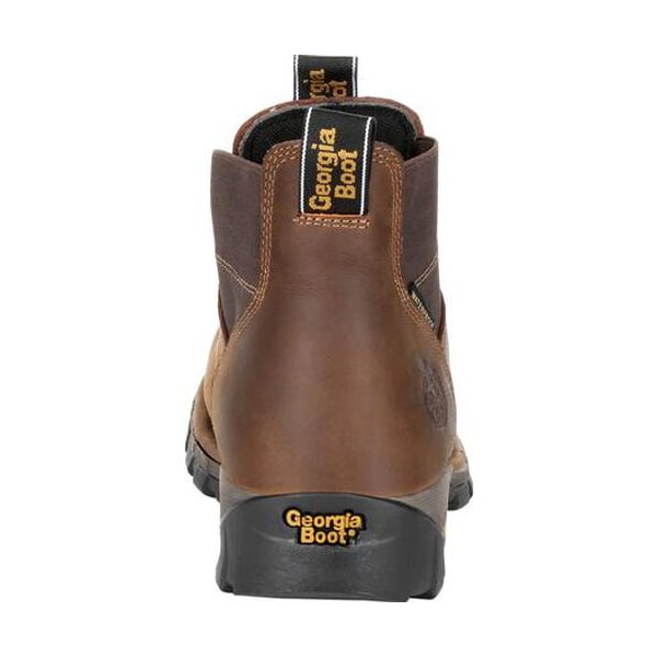 Rocky Brown Leather Steel Toe Men\'s Slip-On Shoes -Size 9W Rocky Ranger Waterproof Outdoor Boot, 8M RKS0437 | Zoro main image 3