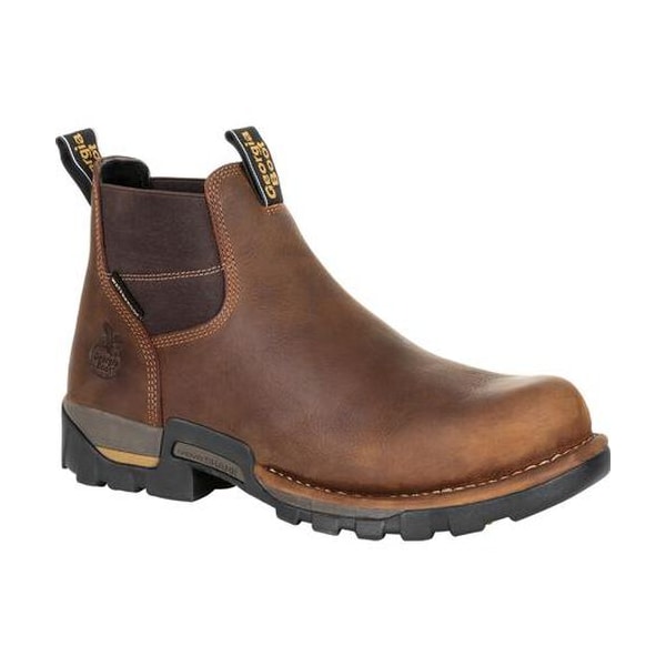 Georgia Boot Eagle One Waterproof Chelsea Work Boot, 9W  display picture 3