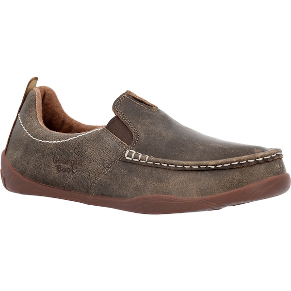 Georgia Boot | Shoes | New Georgia Boot Mens Cedar Falls Moctoe Slipon Medium In Brown