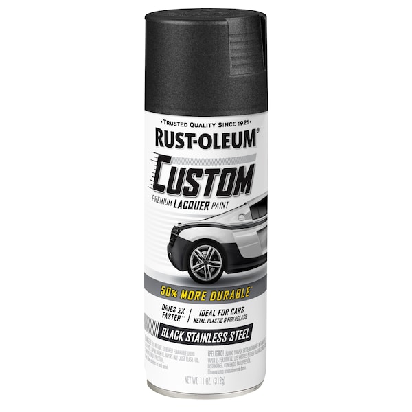 rust oleum black stainless steel
