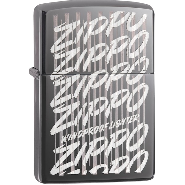 Zippo Lighter Black Ice ZIP-29631 | Zoro