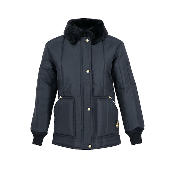 Refrigiwear Women's Women's Coat, Nylon, Zipper with Storm Flap, Navy, S 0323RNAVSML - main