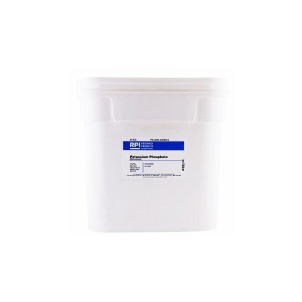 Rpi Potassium Phosphate, Monobasic, ACS Grade, 25 KG P41200-25000.0 | Zoro