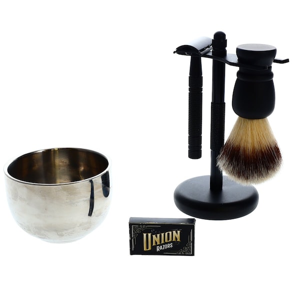 Union Razor All Brands Union Razors Matte Black 6-Piece Gift Set MBGS1 | Zoro