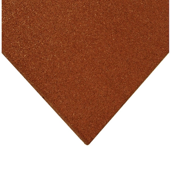 Rubber-Cal "Eco-Sport" Interlocking Tiles - 3/4 x 19.5 x 19.5 In - 25 Pk - 66 Square Feet Coverage - Terra Cota 03-208-TC-25PK - main