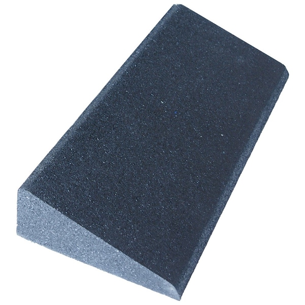 Rubber-Cal "Eco-Safety" Ramp 3 in. T x 6 in. W x 19.5 in. L - Coal - 1 Pack 04-129-CO-1pk - main