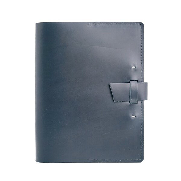 Rustico Notebooks Rustico Switchback Leather Notebook large in Burgundy BK0207-0003 | Zoro