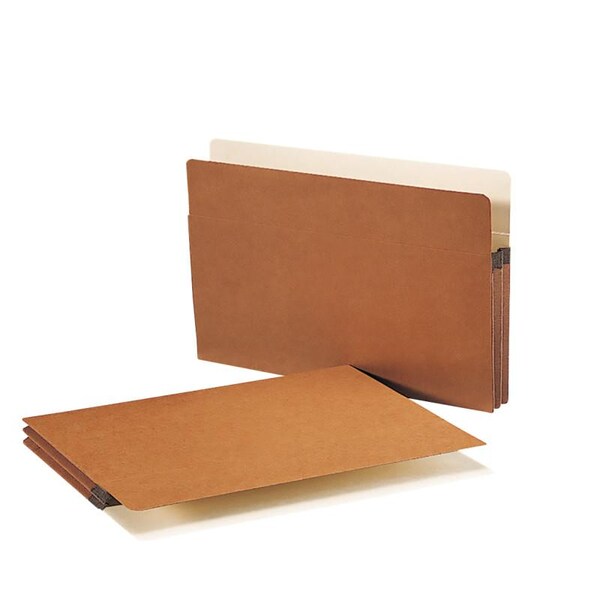 Smead Pocket, File, Lgl, 1.75, Rdrope Pk SMD74800 | Zoro