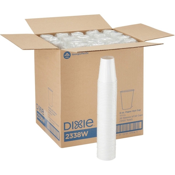 Dixie Cup, Hot, Pathways, 8Oz, 25Ct 20PK DXE2338WSCT | Zoro