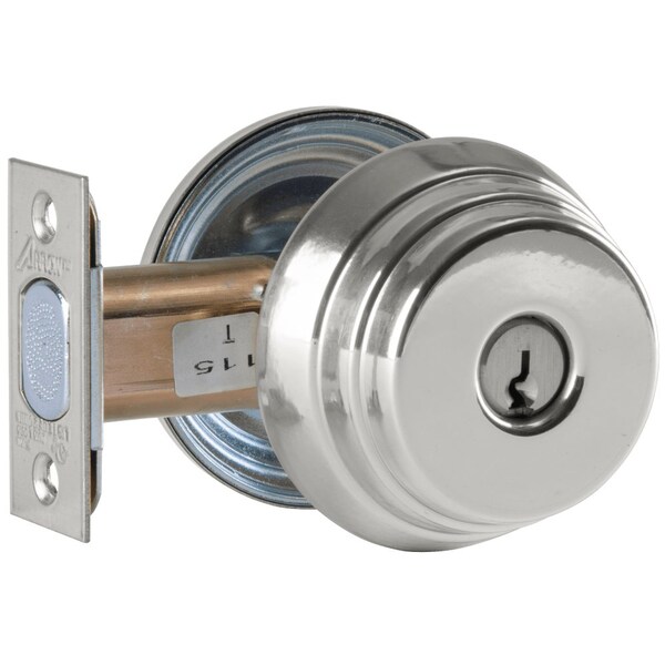Arrow Lock Grade 2 Single Cylinder Deadlock, Conventional Cylinder ...
