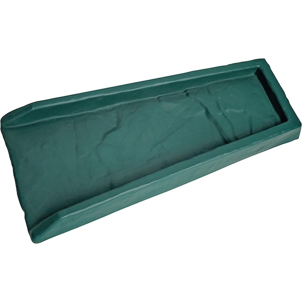 Lake Lite Gutter Splash Block, Green, 6PK SPLASHGRN-6pk | Zoro