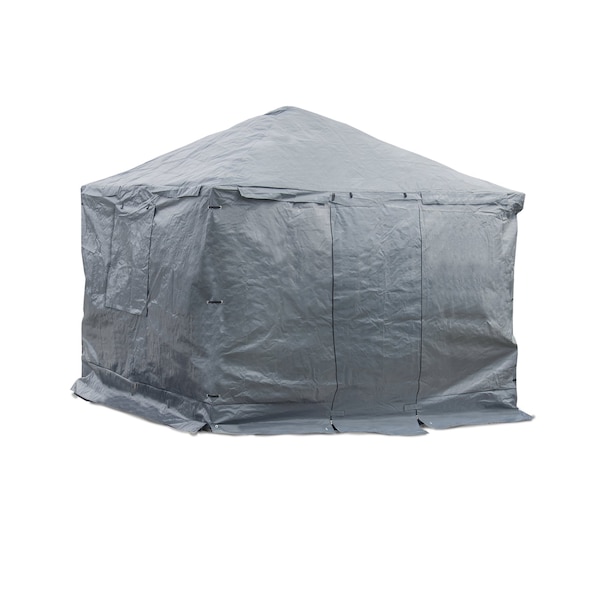 Sojag Grey Universal Winter Cover for Gazebos, 12 x 20 135