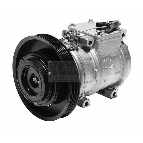 Denso A/C Compressor and Clutch 1990-1993 Honda Accord 2.2L, 471-1186 471-1186 - main