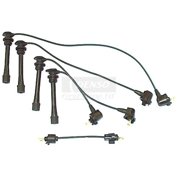 Denso Spark Plug Wire Set 1991-1997 Toyota Previa 2.4L, 671-4142 671-4142 - main