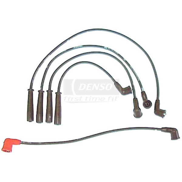 Denso Spark Plug Wire Set 1989-1990 Nissan 240SX 2.4L, 671-4196 671-4196