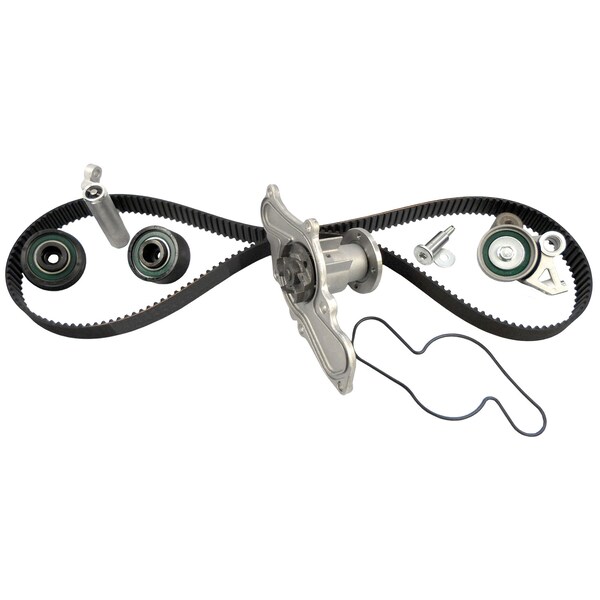 Gates PowerGrip Premium OE Timing Belt Component Kit w/Water Pump, TCKWP214 TCKWP214 - main