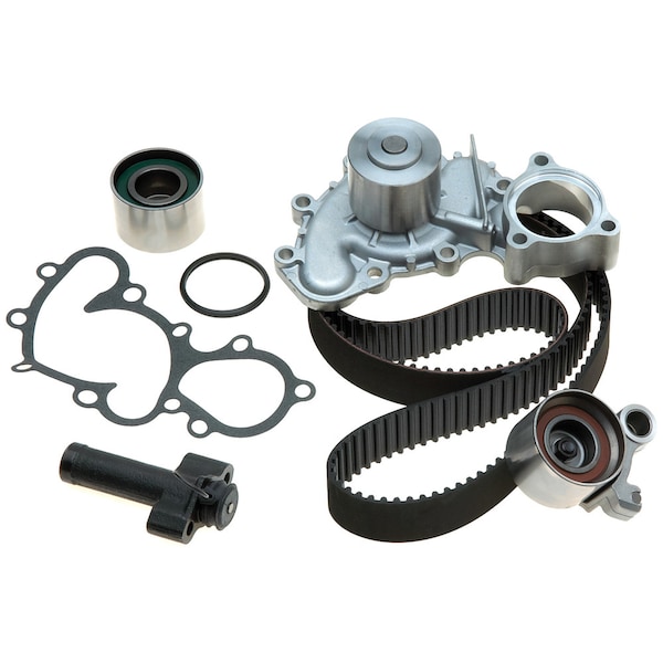 Gates PowerGrip Premium OE Timing Belt Component Kit w/Water Pump, TCKWP271C TCKWP271C - main
