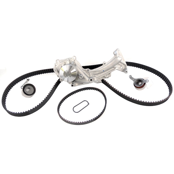 Gates PowerGrip Premium OE Timing Belt Component Kit w/Water Pump, TCKWP279 TCKWP279 - main