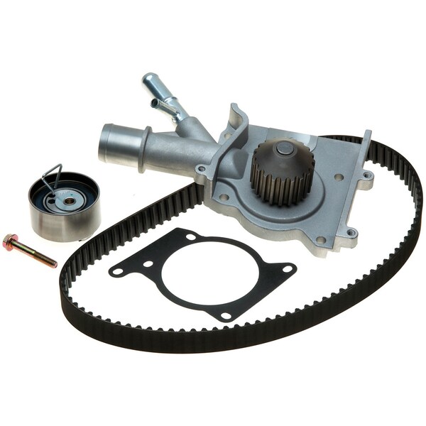 Gates PowerGrip Premium OE Timing Belt Component Kit w/Water Pump, TCKWP283 TCKWP283 - main