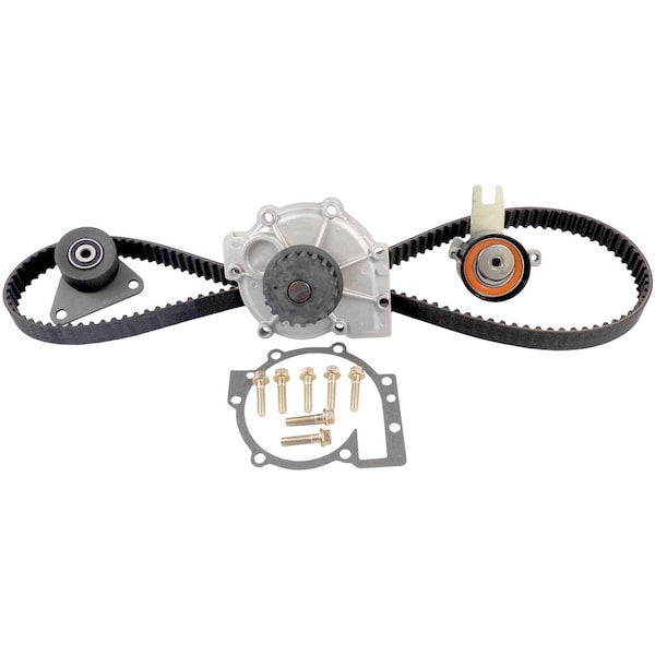 Gates PowerGrip Premium OE Timing Belt Component Kit w/Water Pump, TCKWP331B TCKWP331B - main