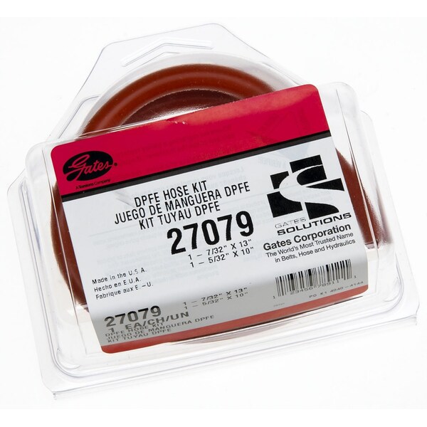 Gates Vacuum Hose(Silicone), 27079 27079 Zoro