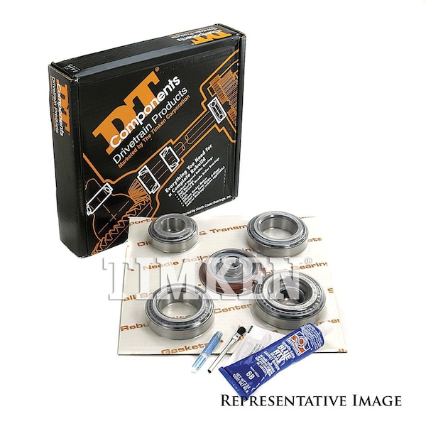 Timken Axle Differential Bearing and Seal Kit - Rear, DRK320C DRK320C - main