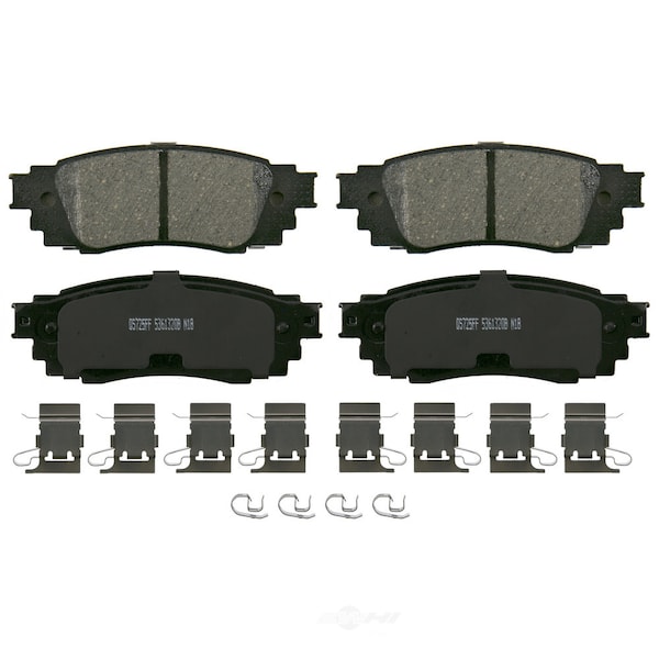 Wagner Brakes Disc Brake Pad Set 2018-2019 Toyota C-HR 2.0L, ZD1879A ZD1879A - main