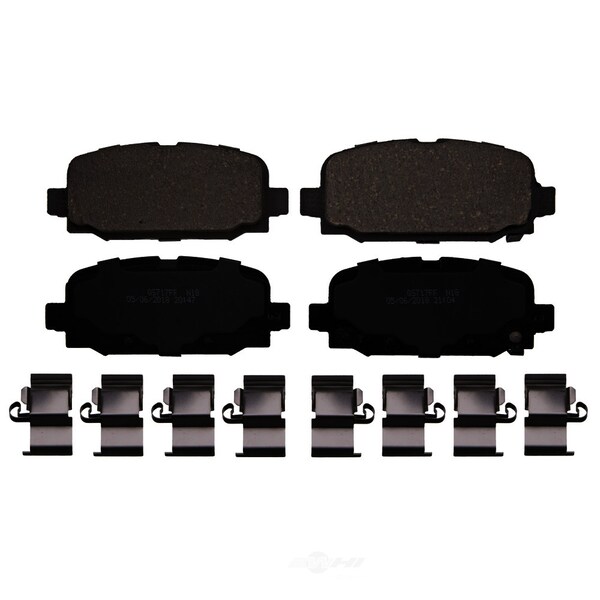 Wagner Brakes Disc Brake Pad Set 2017 Jeep Compass 2.0L, ZD2081, Rear ZD2081 - main