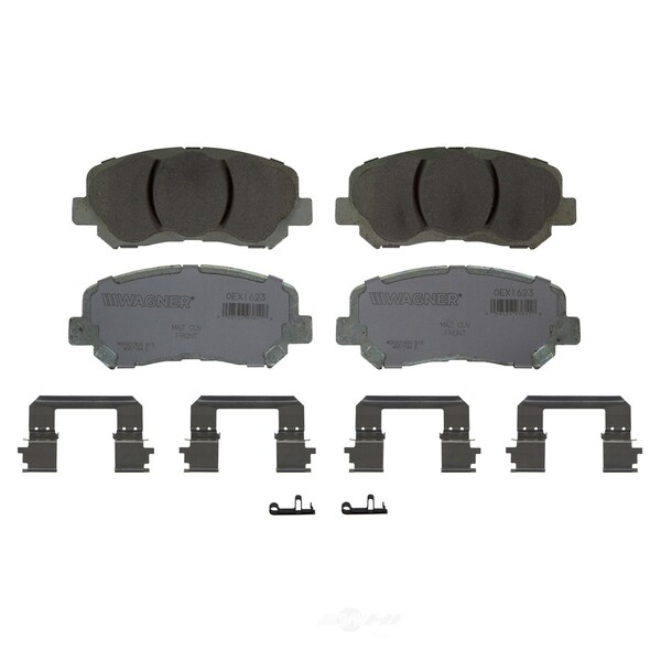 Wagner Brakes OEX Disc Brake Pad, OEX1623, Front OEX1623