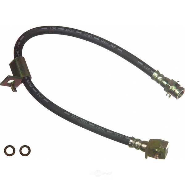 Wagner Brakes Brake Hydraulic Hose, BH133808 BH133808 Zoro
