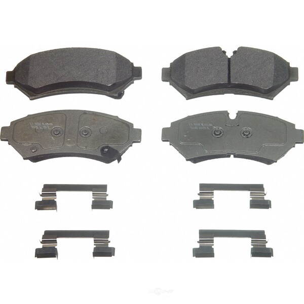 Wagner Brakes Disc Brake Pad Set 1998-2002 Cadillac Seville, MX753 MX753 - main