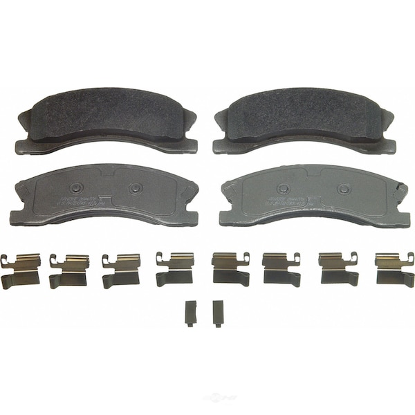 Wagner Brakes ThermoQuiet Disc Brake Pad - Front, MX945 MX945 - main