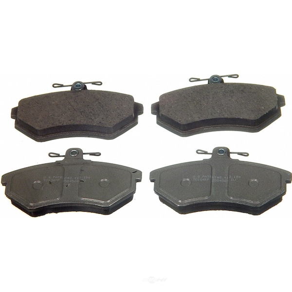 Wagner Brakes Disc Brake Pad Set, PD696 PD696 Zoro