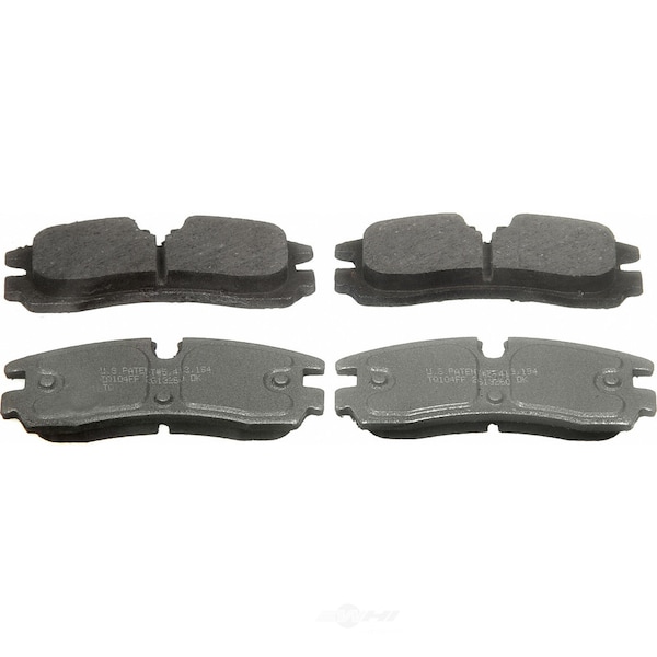 Wagner Brakes ThermoQuiet Disc Brake Pad, PD754 PD754 - main