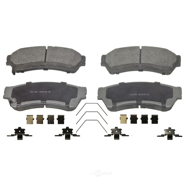 Wagner Brakes ThermoQuiet Disc Brake Pad, QC1192 QC1192 - main