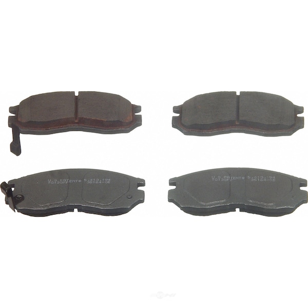 Wagner Brakes Disc Brake Pad Set, QC484, Front QC484 - main