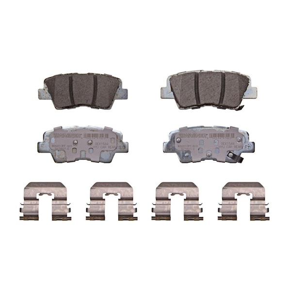 Wagner Brakes Parking Brake Shoe, OEX1544, Rear OEX1544 - main