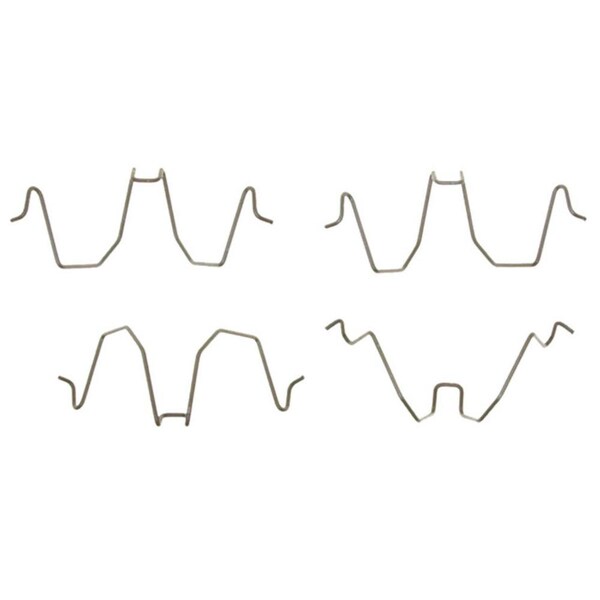 Acdelco Disc Brake Pad Drag Reduction Clip, 18K1033SS 18K1033SS Zoro