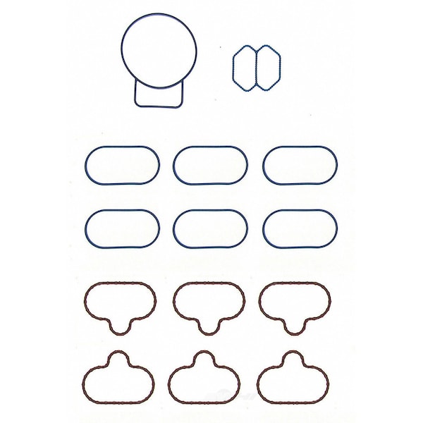Fel-Pro Engine Intake Manifold Gasket Set, MS 96124 MS 96124 | Zoro