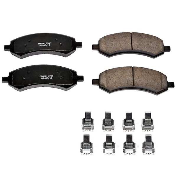 Powerstop Z17 Evolution Plus Disc Brake Pad - Front, 17-1084