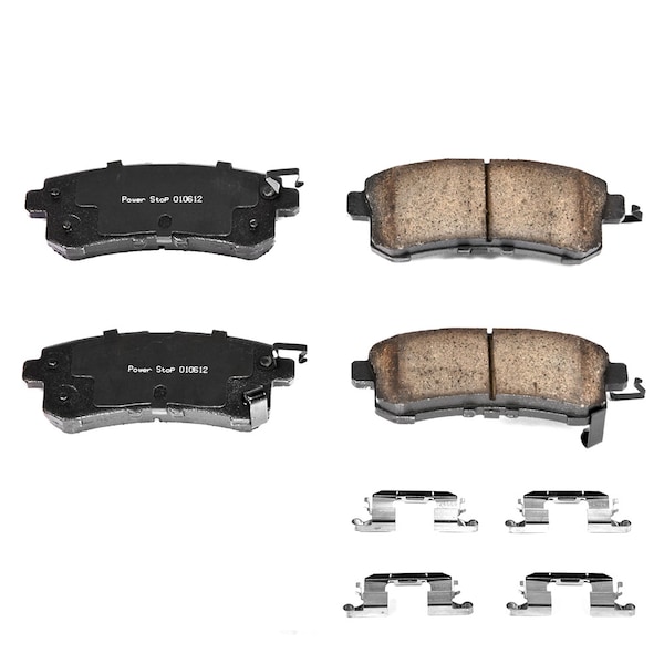 Powerstop Z17 Evolution Plus Disc Brake Pad - Rear, 17-1510 17-1510 - main