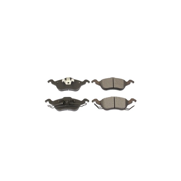 Power Stop Posi-Mold Carbon Matrix Metallic Disc Brake Pad - Front, PM18-816 PM18-816