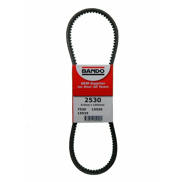 Bando RPF Precision Engineered Raw Edge Cogged V-Belt, 2530 2530 - main