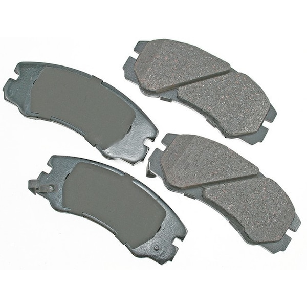 ProACT ACT1391 Akebono ProACT Ultra Premium Ceramic Disc Brake Pad Kit ProACT ACT1391 Akebono ProACT Ultra Premium Ceramic Disc Brake Pad Kit