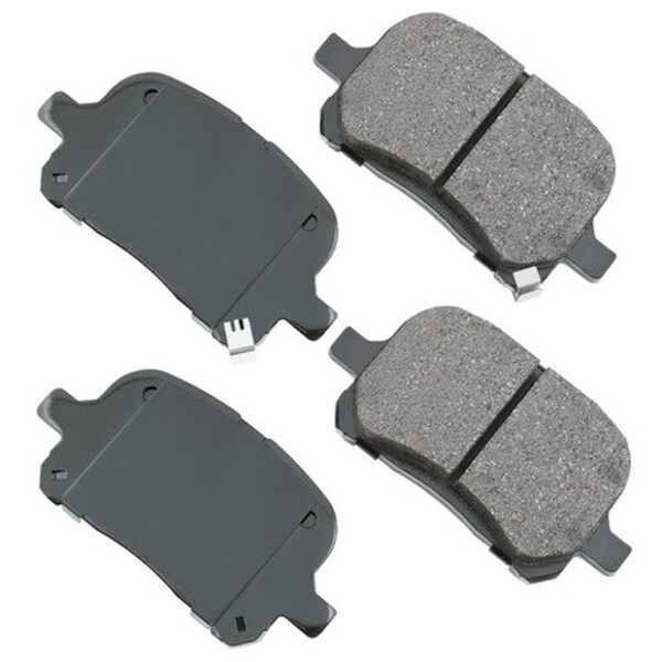 Akebono ACT707 ProACT Ultra-Premium Ceramic Brake Pad Set Akebono ACT707 ProACT Ultra-Premium Ceramic Brake Pad Set