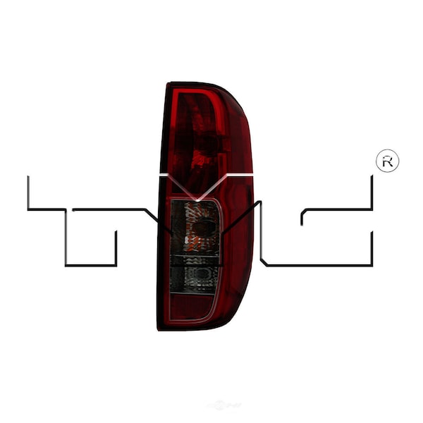 Tyc Tail Light Assembly 2005-2014 Nissan Frontier 2.5L 4.0L, 11-6095-00-9 11-6095-00-9 - main