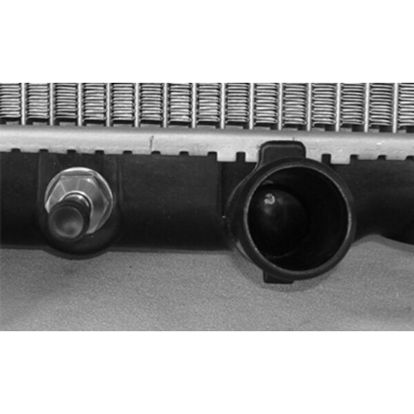 Tyc Radiator 2001-2004 Lexus IS300 3.0L, 2356 2356 - main