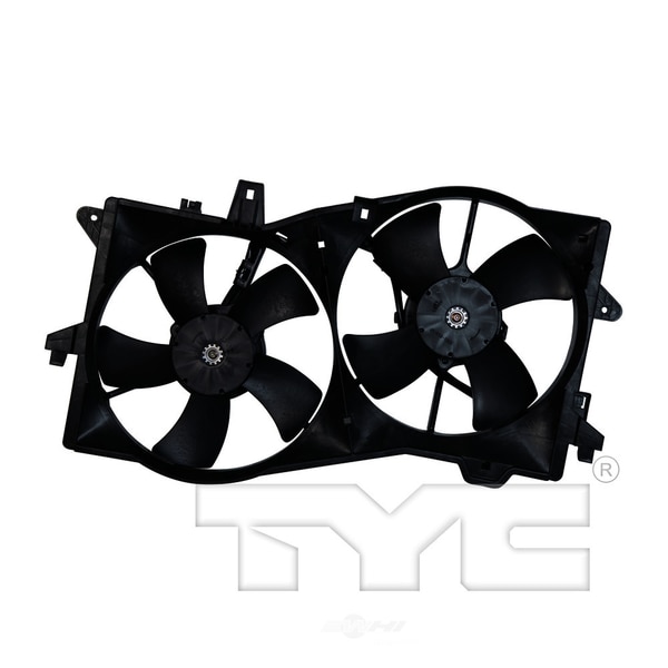 Tyc Dual Radiator and Condenser Fan Assembly, 621090 621090