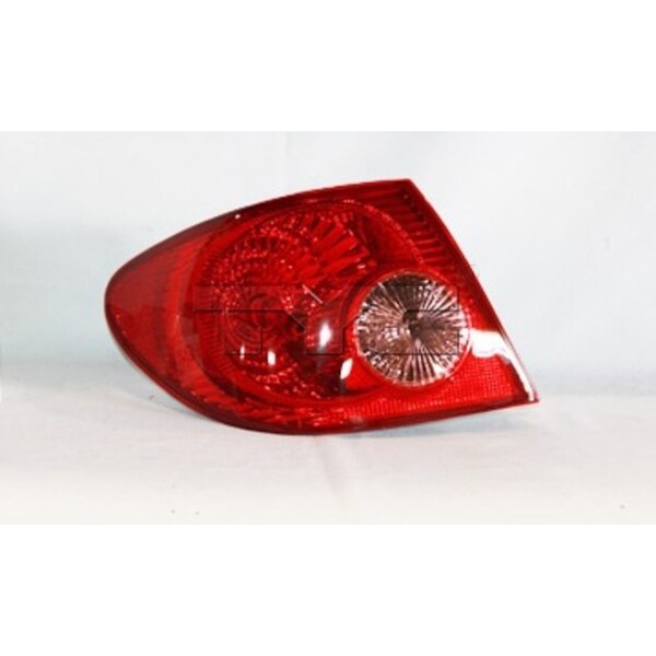 Tyc Tail Light Assembly 2005-2008 Toyota Corolla 1.8L, 11-5704-90-9 11-5704-90-9 - main